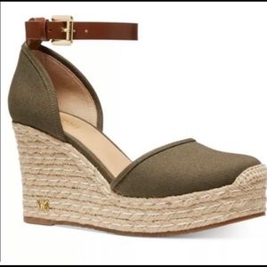 Michael Kors Kendrick Espadrille Wedge Sandals